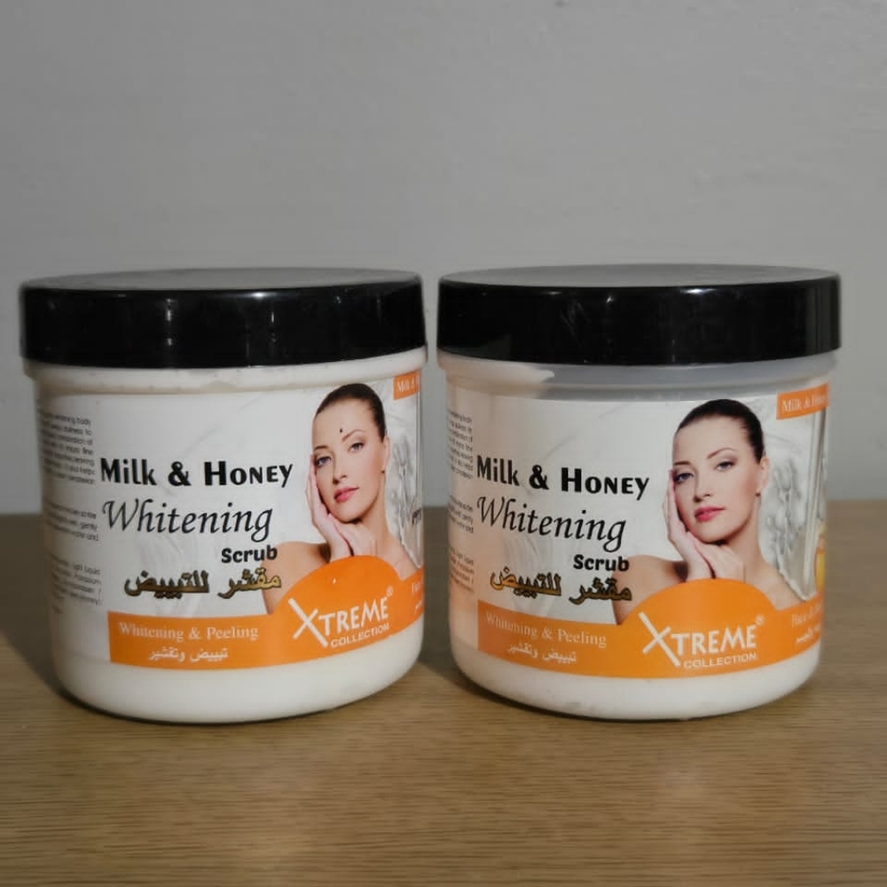X2 Milk & Honey Brightening Scrub 2pieces